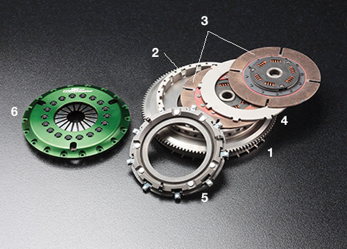 OSGIKEN PRESSURE PLATE FOR STREET MASTER TWIN CLUTCH KIT SOFT FOR NISSAN SKYLINE R34 RB25DET GTS2CD-R34-PRESSURE-PLATE