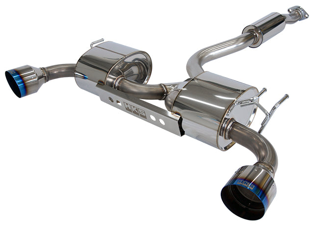 社外 トヨタ ウィッシュ ZGE20W HKS LEGAMAX Premium リアマフラー 
