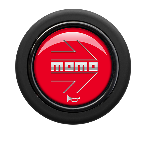 MOMO ARROW RED HORN BUTTON FOR  HB-19