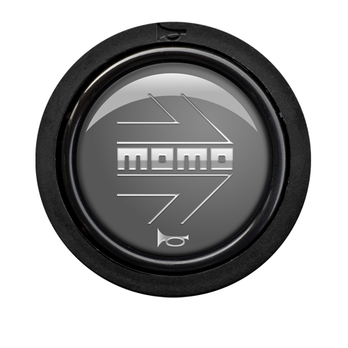 MOMO ARROW GREY HORN BUTTON FOR  HBR-01