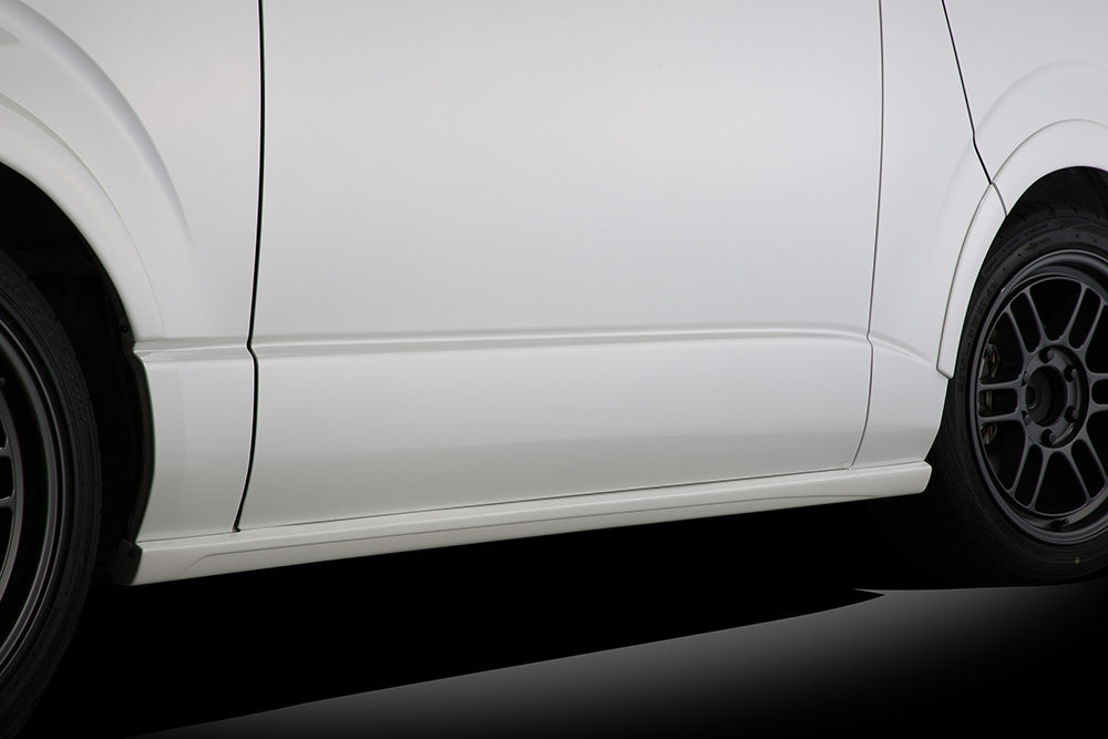 BLITZ SIDE SPOILER FRP UNPAINTED FOR TOYOTA HIACE TRH21 KDH21 1TR-FE 1KD-FE 60373