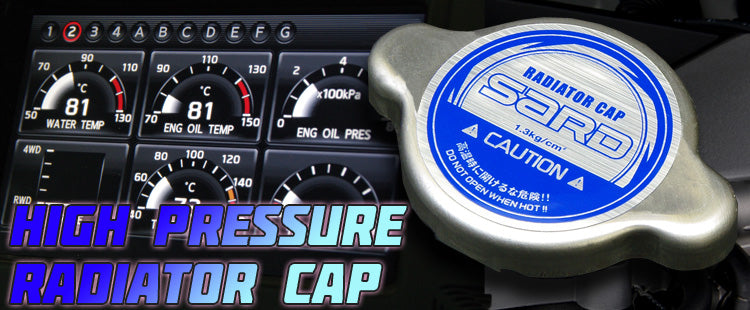 SARD HIGH PRESSURE RADIATOR CAP S TYPE 1.3 For HONDA 61005