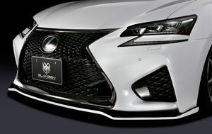 K'SPEC SILKBLAZE GLANZEN FRONT LIP SPOILER PAINTED TWO TONES FOR LEXUS GS-F URL10 GL-GSF-FS-XXXB