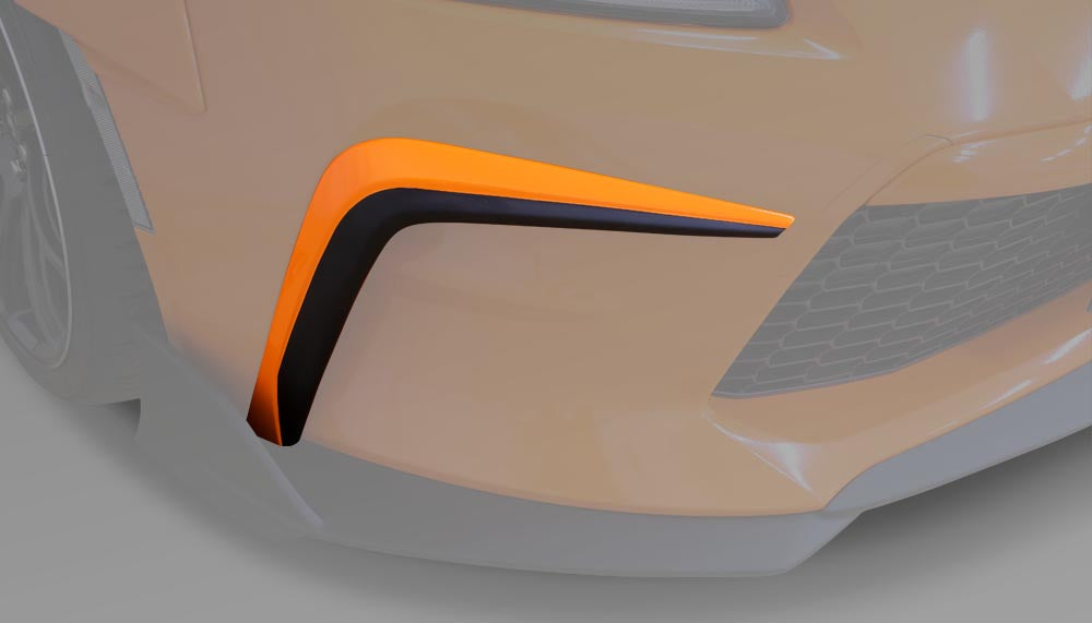 TOMS FRONT BUMPER GARNISH UNPAINTED FOR TOYOTA 86 ZN8 52111-TZN80-Z