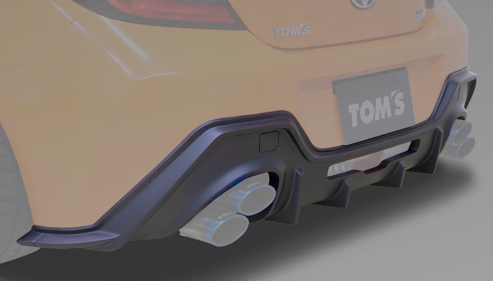 TOMS REAR UNDER DIFFUSER UNPAINTED FOR TOYOTA 86 ZN8 52159-TZN80-Z