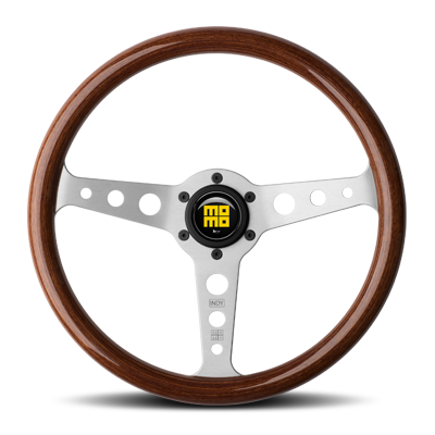 MOMO HERITAGE LINE INDY STEERING WHEEL HL-05 - Black Hawk Japan MOMO HERITAGE LINE INDY STEERING WHEEL HL-05 - Black Hawk Japan