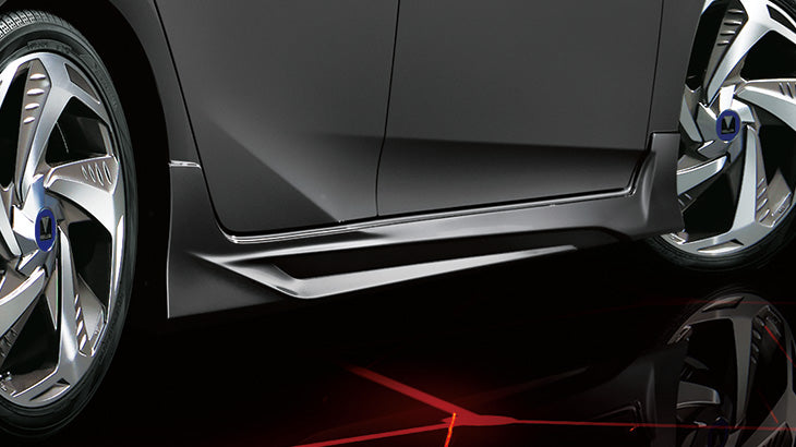 MODELLISTA SIDE SKIRT ICONIC UNPAINTED FOR TOYOYA PRIUS ZVW51 D2611-50110-00