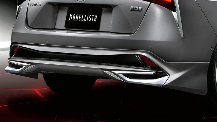 MODELLISTA REAR SKIRT ICONIC BLACK PEARL FOR TOYOYA PRIUS ZVW51 D2641-59510-C1
