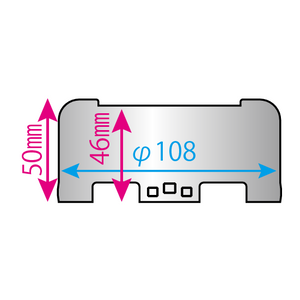 WEDS ADVENTURE TYPE W-A WRV CAP MID STAINLESS FOR  53069