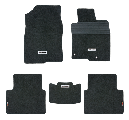 MUGEN Sports Mat Black  For CIVIC FK7 TYPE R FK8 08P15-XNCD-K0S0-BK