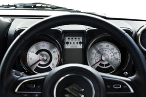 RETROACTIVE STANDARD PACKAGE BRIGHT SILVER BLACK NEEDLE CAP FOR SUZUKI JIMNY JB74 SSS MT