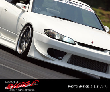 VERTEX RIDGE FRONT FENDERS (W.O DUCT) FOR NISSAN SILVIA S15 VERTEX-RIDGE-00001