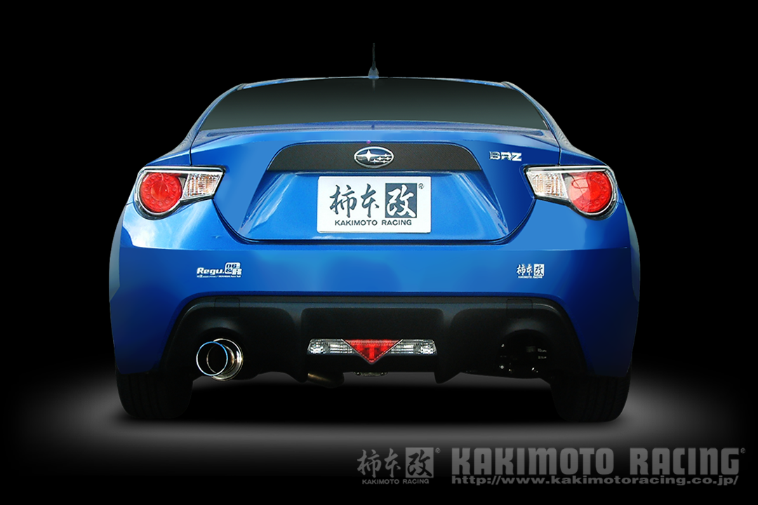 柿本　GT1.0Z Racing 86 BRZ Kakimoto Racing GT1.0Z Racing Exhaust For 86/GR86/BRZ