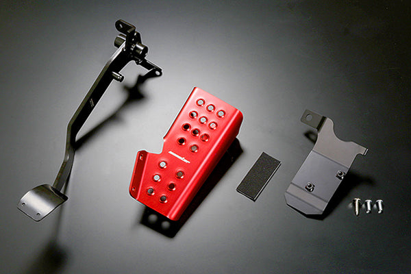 MONSTER SPORT SPORTS FOOTREST CLEAR SILVER FOR SUZUKI SWIFT SPORTS ZC33S 842560-7650M