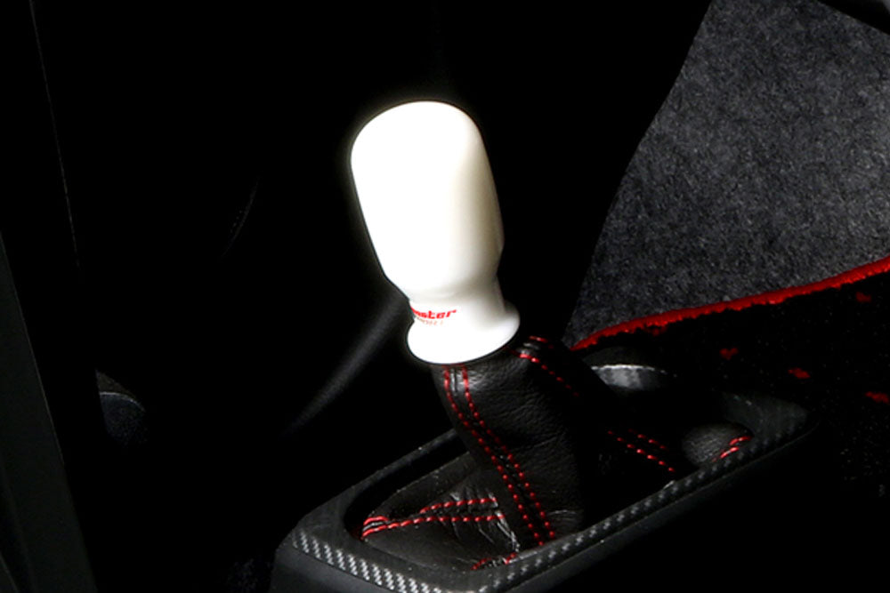 MONSTER SPORT SHIFT KNOB A TYPE (SPHERICAL) WHITE FOR SUZUKI ALTO