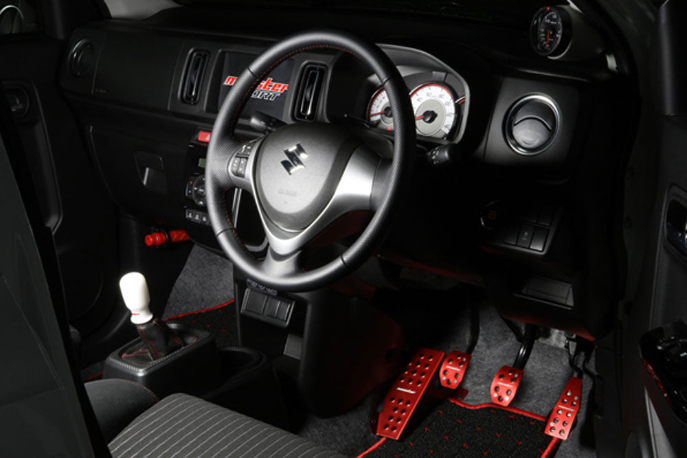 MONSTER SPORT SHIFT KNOB B TYPE (STICK TYPE) WHITE FOR SUZUKI SWIFT SPORTS ZC31S 831126-7350M