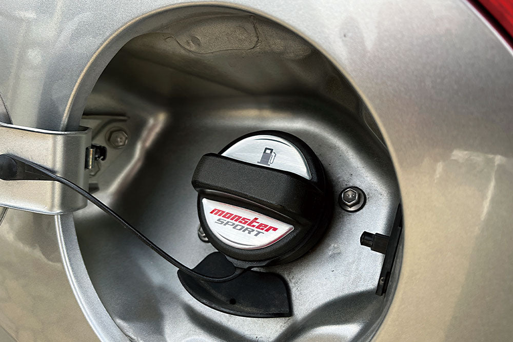 MONSTER SPORT FUEL CAP GARNISH HAIRLINE STYLE FOR  896519-0000MH