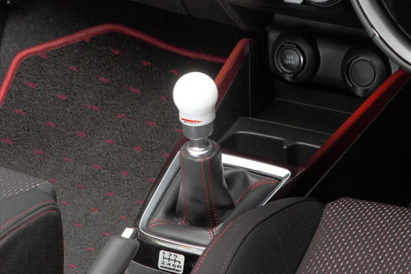 MONSTER SPORT SHIFT KNOB C TYPE (FOR ZC33S ONLY) WHITE FOR SUZUKI SWIFT SPORTS ZC33S 831126-7650M