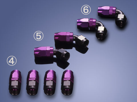 HKS OIL COOLER Oil Cooler Fitting #10-90°  For MULTIPLE FITTING  15999-AK006