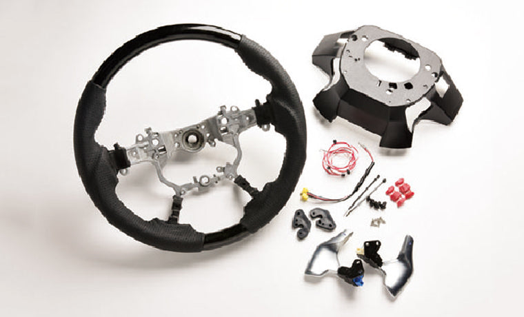K'SPEC STEERING WHEEL WITH PADDLE SHIFT SET CARBON FOR TOYOTA VELLFIRE ALPHARD GGH AGH AYH3 SB-ST-212