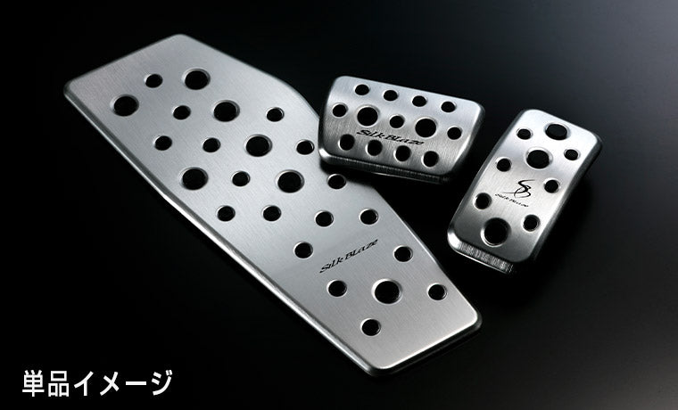K'SPEC SILKBLAZE ALUMINUM SPORTS PEDAL 3P SET FOR TOYOTA C-HR NGX10 NGX50 ZTX10 ZYX11 SB-ASP-CHR