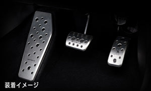 K'SPEC SILKBLAZE ALUMINUM SPORTS PEDAL 3P SET FOR TOYOTA C-HR NGX10 NGX50 ZTX10 ZYX11 SB-ASP-CHR