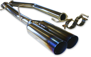 REINHARD DUAL MUFFLER STAINLESS EXHAUST FOR NISSAN SILVIA S14 FIRST HALF NA SR20DE RH-2229