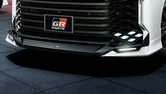 TRD GR FRONT SPOILER (WITH LED) BLACK FOR TOYOTA VOXY 9# MS341-28054-C0