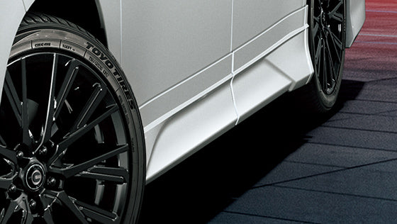 TRD GR SIDE SKIRT WHITE FOR TOYOTA VOXY 9# MS344-28011-A0