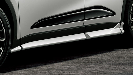 TRD GR SIDE SKIRT BLACK FOR TOYOTA CROWN 35 MS344-30014-C0