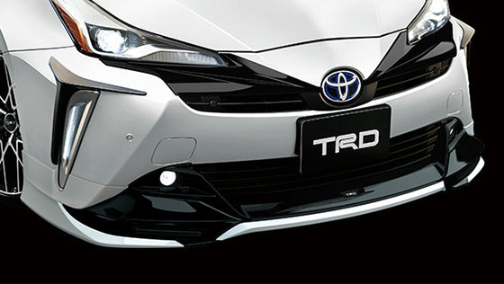 TRD FRONT SPOILER AGGRESSIVE STYLE (WITHOUT LED) BLACK 218 FOR TOYOTA PRIUS ZVW50 51 55 MS341-47022-C0