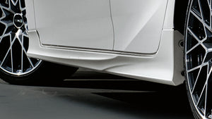TRD SIDE SKIRT WHITE 089 FOR TOYOTA PRIUS ZVW50 51 55 MS344-47010-A2