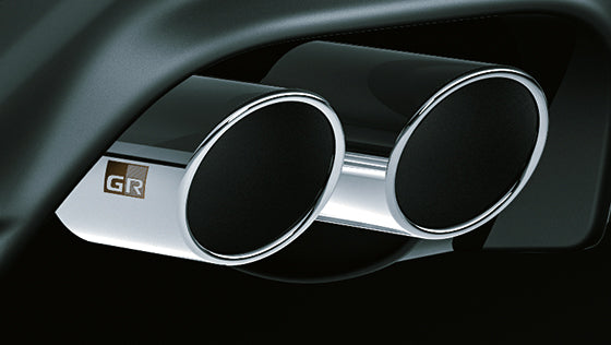 TRD GR SPORTS MUFFLER FOR TOYOTA 86 ZN8 MS153-18005 - Black Hawk Japan