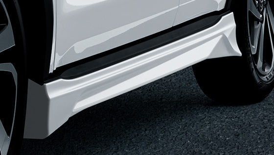 TRD SIDE SKIRT WHITE FOR TOYOTA RAIZE A202A 10A 01A MS344-B1007