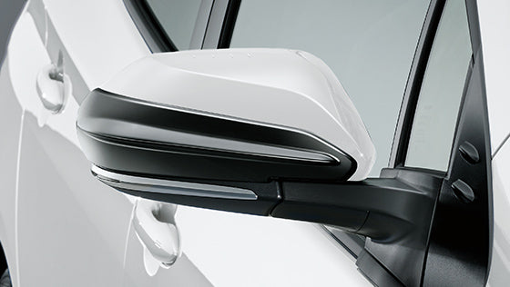 TRD AERO MIRROR FIN FOR TOYOTA PRIUS ZVW50 51 55 MS329-47001