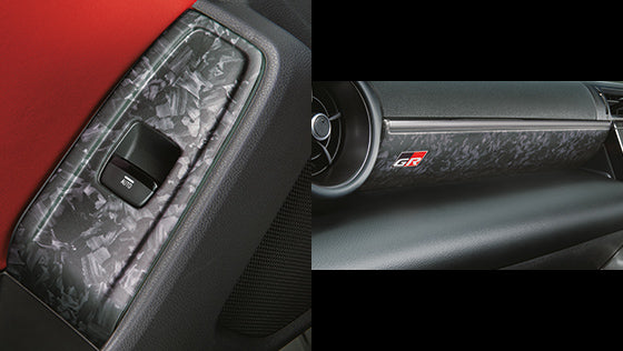 TRD GR INTERIOR PANEL SET MT FOR TOYOTA 86 ZN8 MS350-18002 - Black