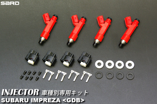 SARD INJECTOR KIT  For SUBARU IMPREZA GDB 63822