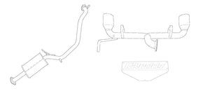 GREDDY XROSS EXHAUST G-STYLE FOR SUZUKI JIMNY JB64W R06A 10193800