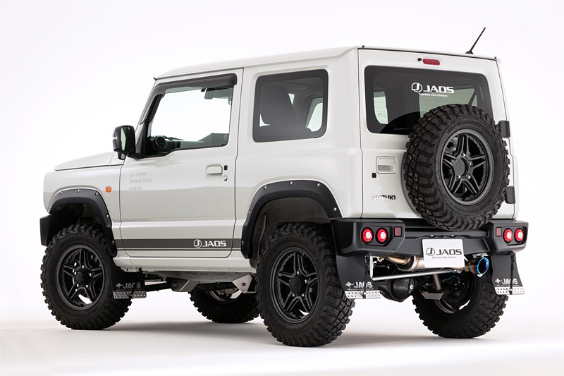 JAOS FENDER GARNISH TYPE-X PAINTED MATTE BLACK FOR SUZUKI JIMNY JB64 B135513MB