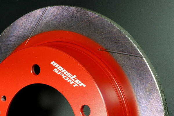 MONSTER SPORT BRAKE DISC ROTOR W. SLOTS FOR SUZUKI JIMNY JB64W JB74W 431300-5500M