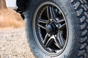 JAOS EXCELJX3 16X5.5J 22 5H139.7 MATT GUN METALLIC WHEEL FOR SUZUKI JIMNY JB64 B935655MGM