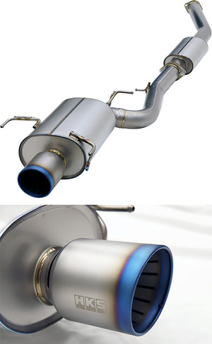 HKS SSR SUPER TURBO MUFFLER TI FOR NISSAN SKYLINE GT-R BCNR33 31029-AN008