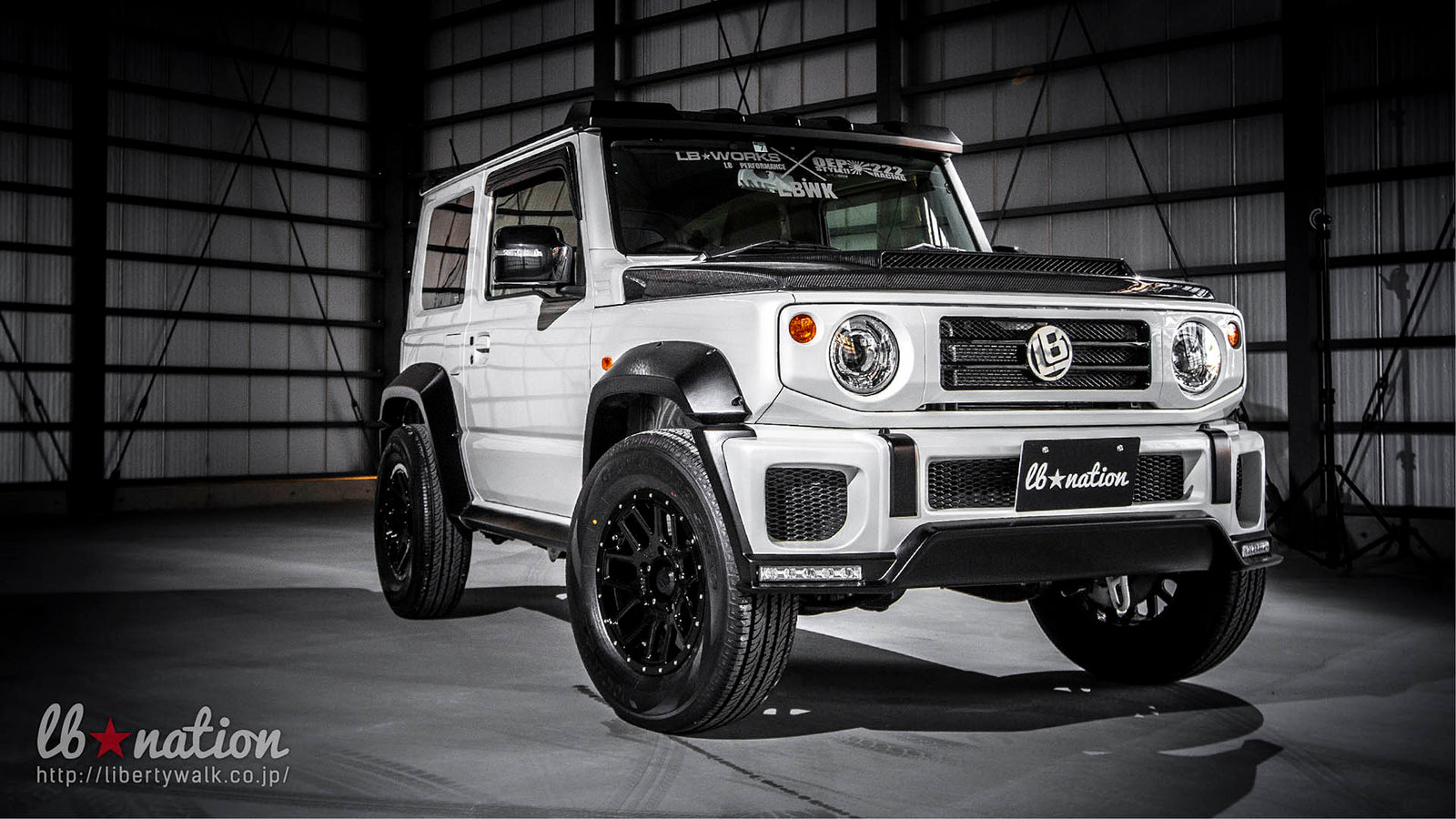 LIBERTY WALK LB★NATION G MINI WORKS TYPE 1 LIGHT COMPLETE BODY KIT FOR SUZUKI JIMNY LIBERTY-WALK-00013