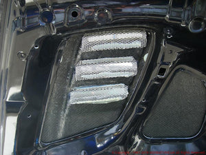 FEEL'S HONDA TWINCAM CUSTOM BONNET (WITH AIR DUCT) TWILL WEAVE CARBON FOR HONDA CIVIC FD2 TypeR Feels-00234