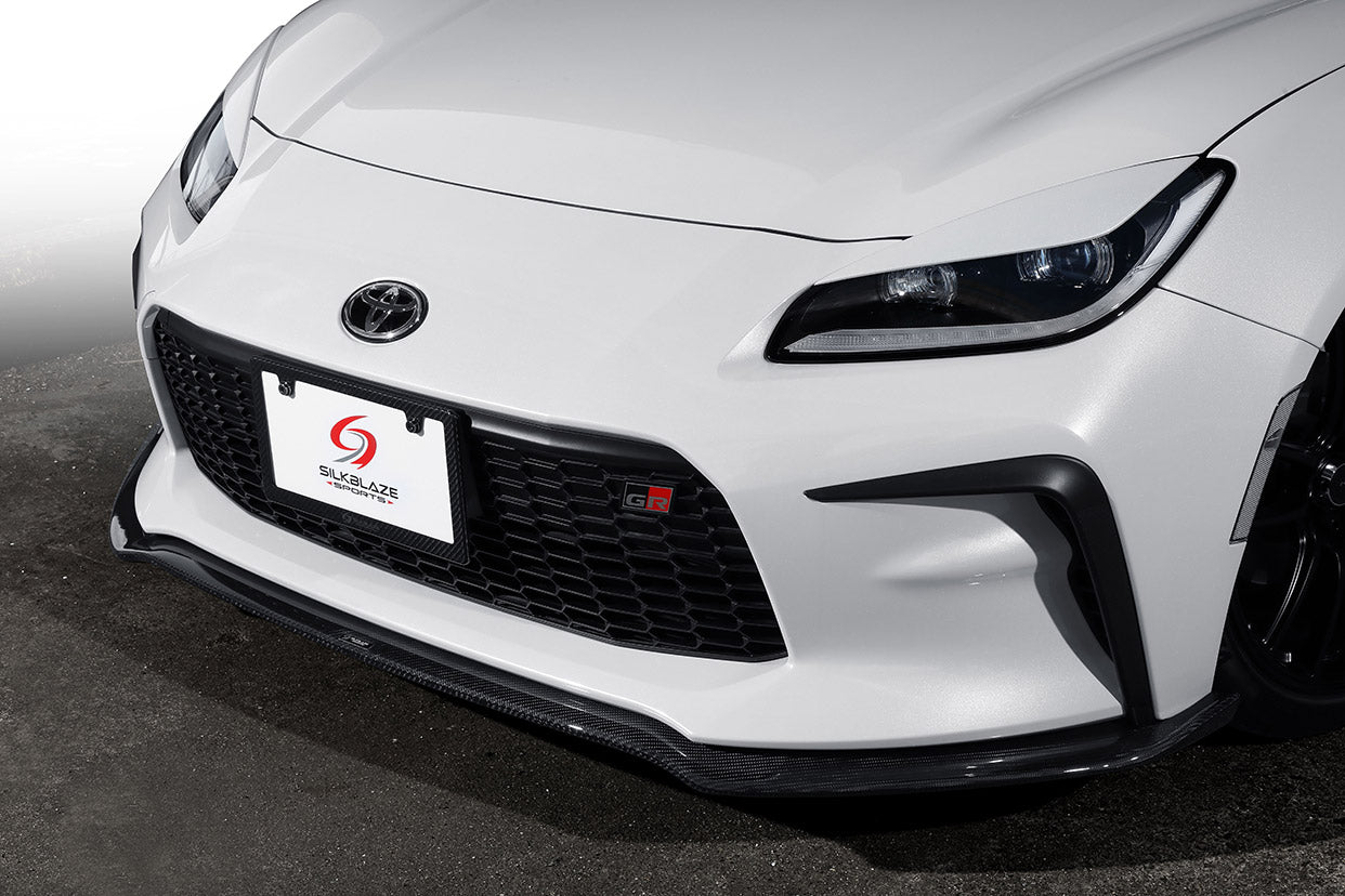 SILK BLAZE THREE PIECE AERO KIT PAINTED 2 TONE BLACK FOR TOYOTA GR86 ZN8 TSRGR86-3P-XXXB