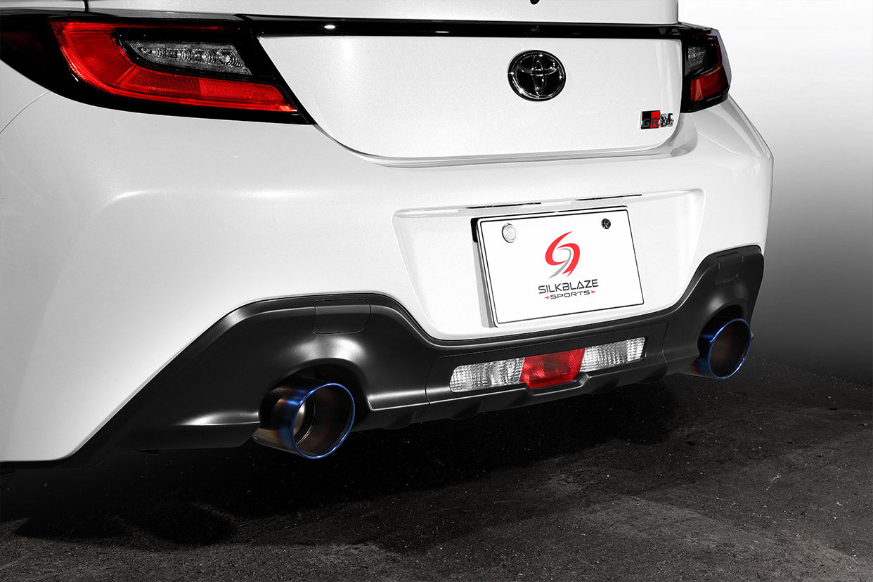 SILK BLAZE MUFFLER SILVER TAIL FOR TOYOTA GR86 ZN8 SBSM-002