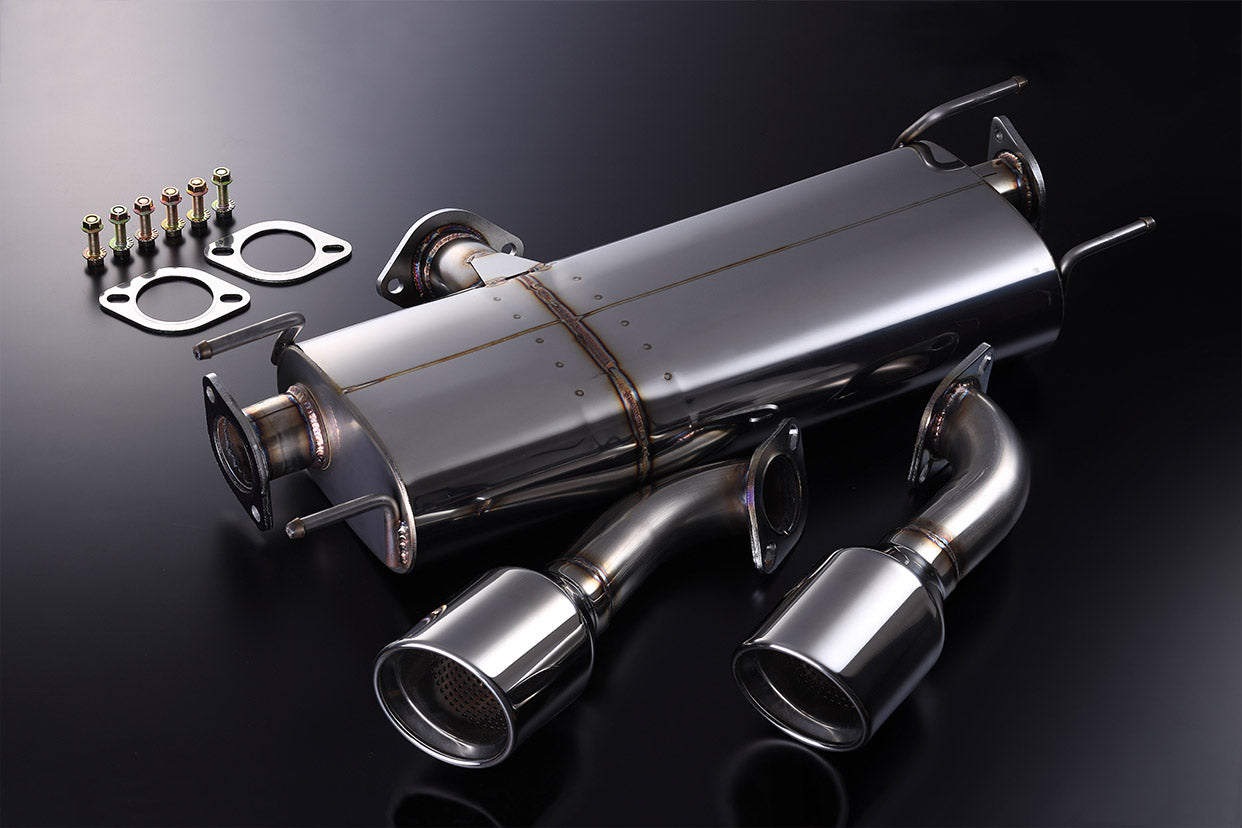 SILK BLAZE MUFFLER SILVER TAIL FOR TOYOTA GR86 ZN8 SBSM-002