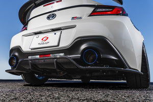K'SPEC SILKBLAZE REAR DIFFUSER PAINTED 2 TONE SILVER FOR TOYOTA GR86 ZN8 TSRGR86-RD-XXXS