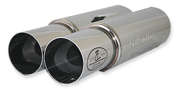 REINHARD CANNONBALL DOUBLE MUFFLER STAINLESS EXHAUST FOR MAZDA RX