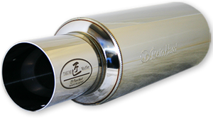 REINHARD CANNONBALL MUFFLER STAINLESS EXHAUST FOR NISSAN SKYLINE HR34 NA 4DR 2WD RB25DE RB20DE RH-2024